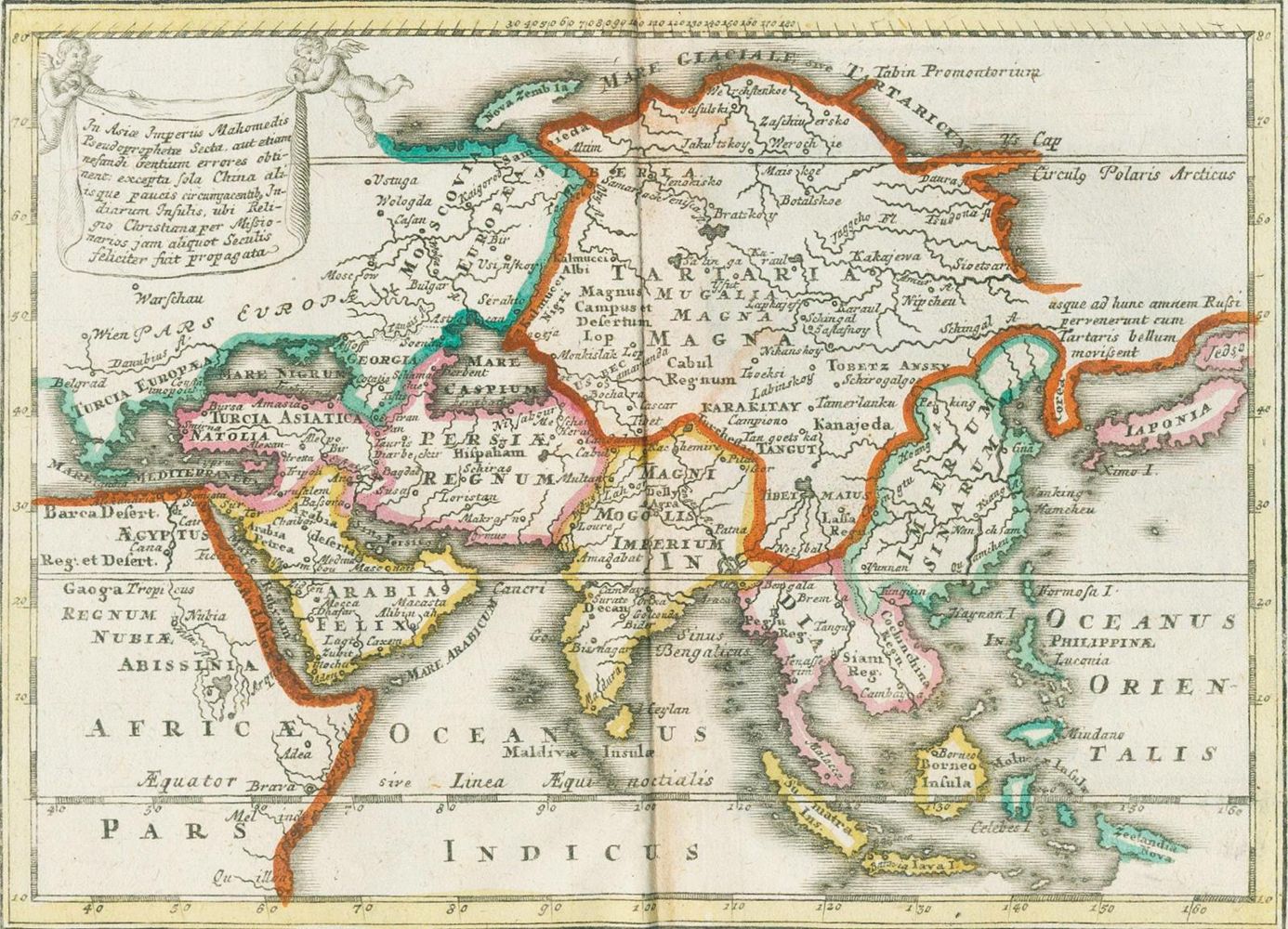 Große Abbildung Nr.4: 124-1846 Sammelatlas.: (Verschiedene Länder - Geschichte, Atlanten)