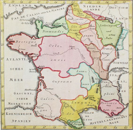 Große Abbildung Nr.1: 124-1847 Sammelband: (Verschiedene Länder - Geschichte, Atlanten)