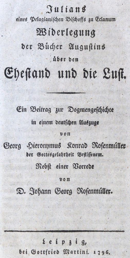 Große Abbildung Nr.1: 124-185 (Iulianus Aeclanensis).: (Alte Drucke, Handschriften und Theologie)