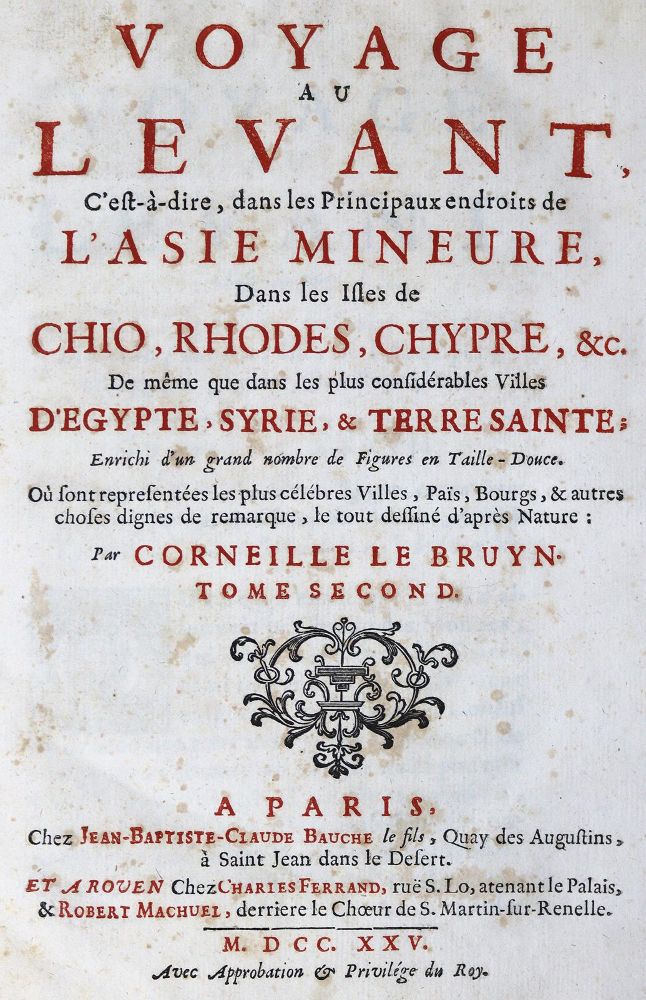 Große Abbildung Nr.1: 124-1858 Bruyn,C.le.: (Verschiedene Länder - Geschichte)