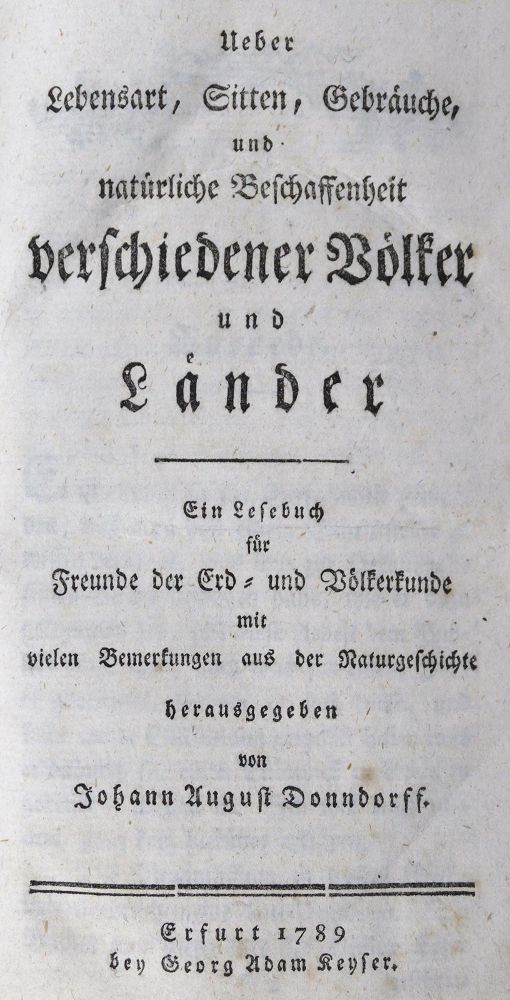Große Abbildung Nr.1: 124-1865 Donndorff,J.A.: (Verschiedene Länder - Geschichte)