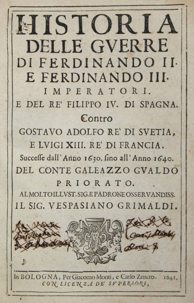 Große Abbildung Nr.1: 124-1866 Gualdo,Priorato G.: (Verschiedene Länder - Geschichte, Dreissigjähriger Krieg)