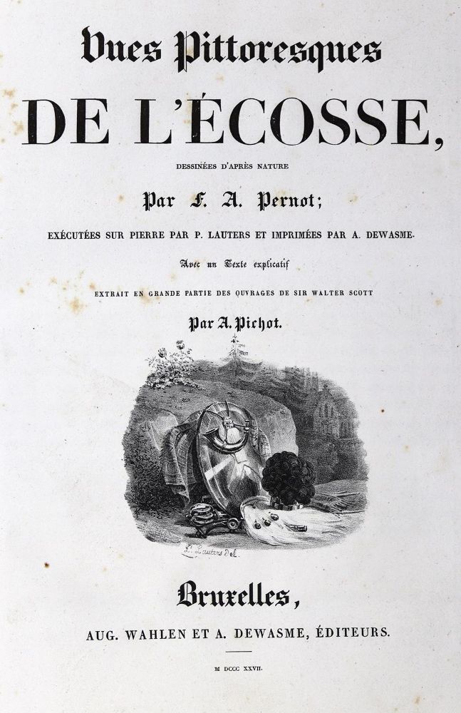 Große Abbildung Nr.1: 124-1879 Pichot,A.: (Verschiedene Länder - Geschichte, Grossbritannien, Schottland)