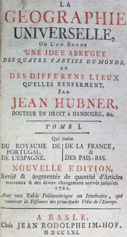 Große Abbildung Nr.1: 124-1886 Hübner,J.: (Verschiedene Länder - Geschichte)