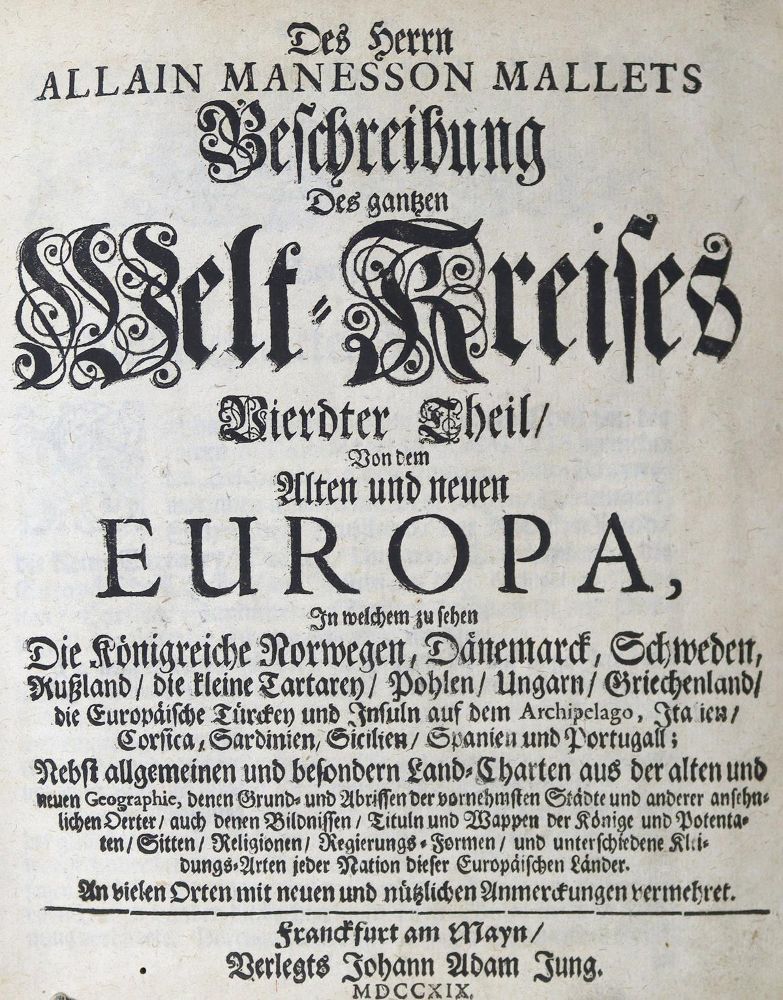Große Abbildung Nr.2: 124-1891 Mallet,A.: (Verschiedene Länder - Geschichte)
