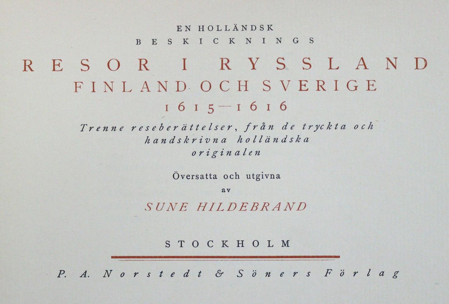 Große Abbildung Nr.1: 124-1904 Hildebrand,S.: (Verschiedene Länder - Geschichte, Russland)