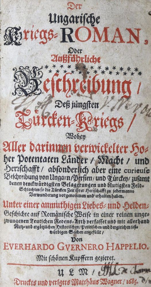 Große Abbildung Nr.1: 124-1916 Happel,E.W.: (Verschiedene Länder - Geschichte, Türkei)