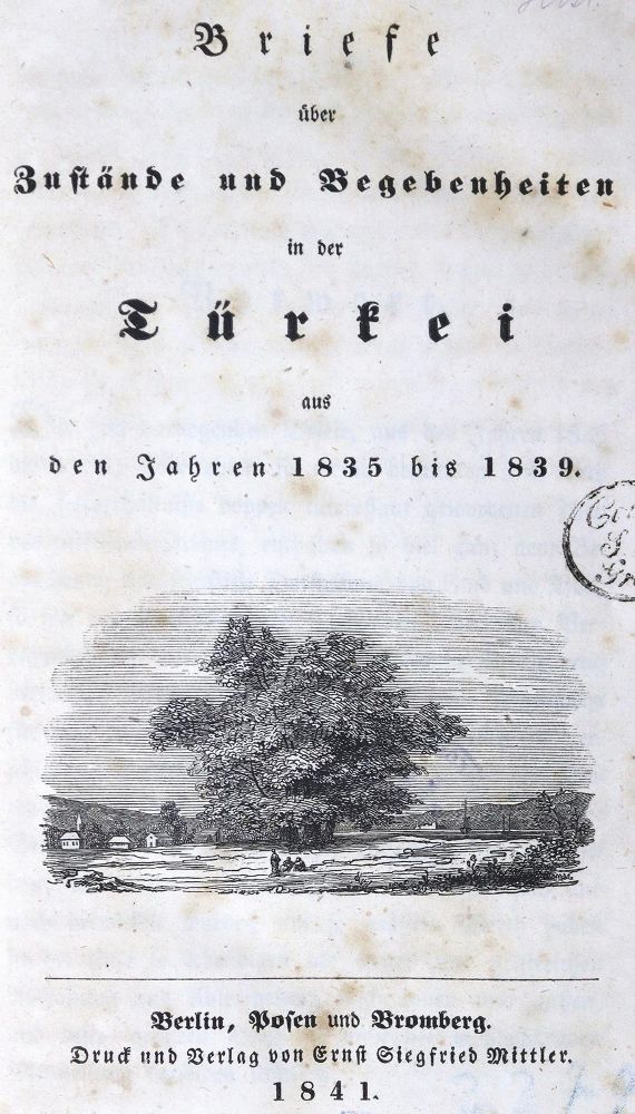 Große Abbildung Nr.1: 124-1917 (Moltke,H.v.).: (Verschiedene Länder - Geschichte, Türkei)