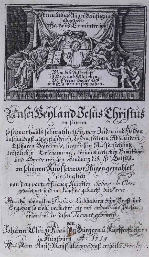 Große Abbildung Nr.1: 124-192 Krauß,J.U.: (Alte Drucke, Handschriften und Theologie)