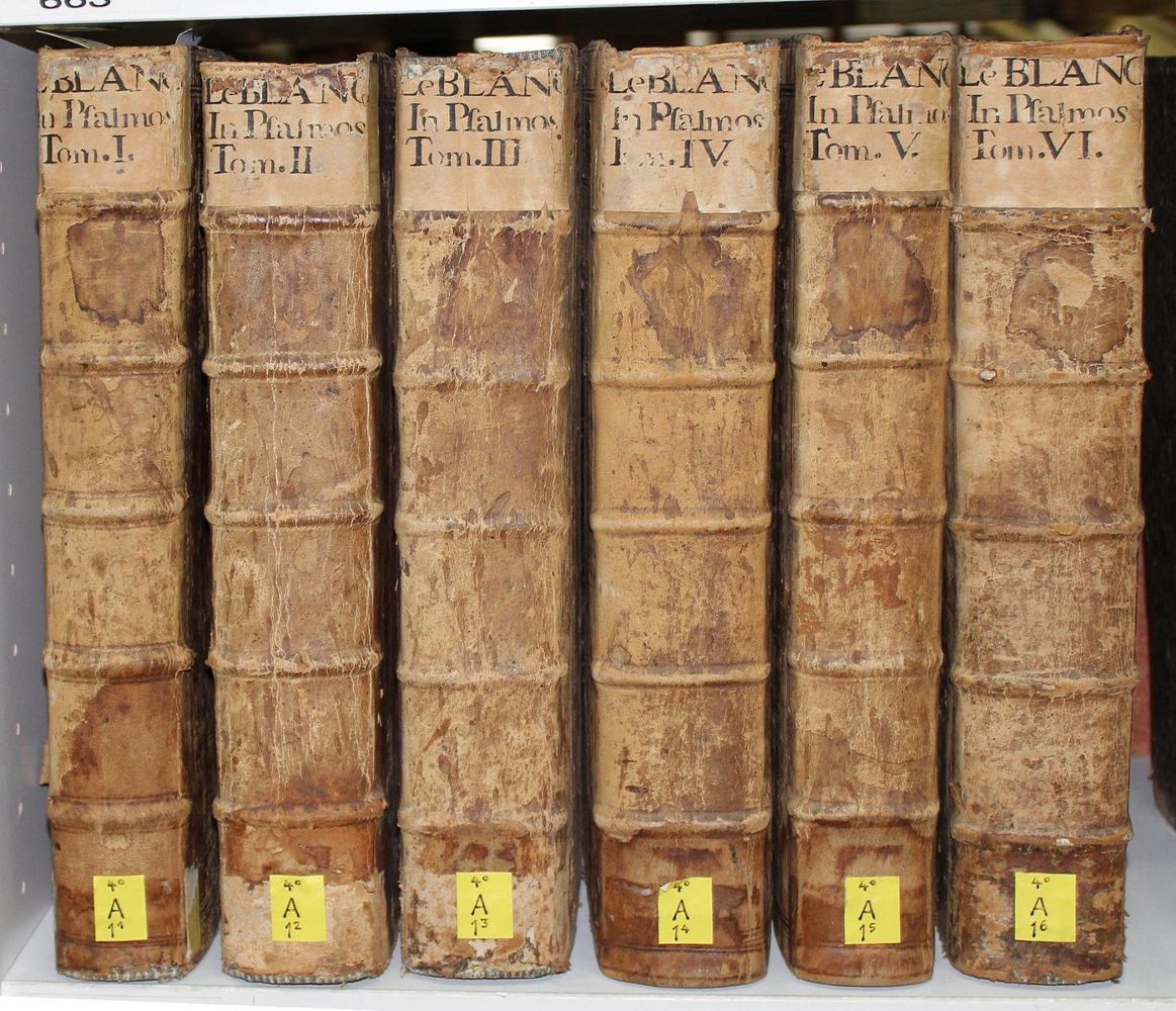 Große Abbildung Nr.2: 124-197 Le Blanc,T.: (Alte Drucke, Handschriften und Theologie)
