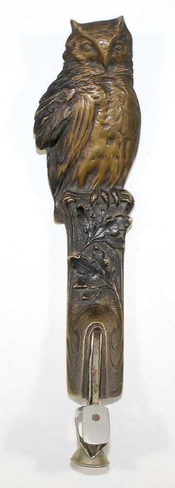 Große Abbildung Nr.1: 124-1971 Jugendstil Zigarrenschneider: (Varia, Eulen)