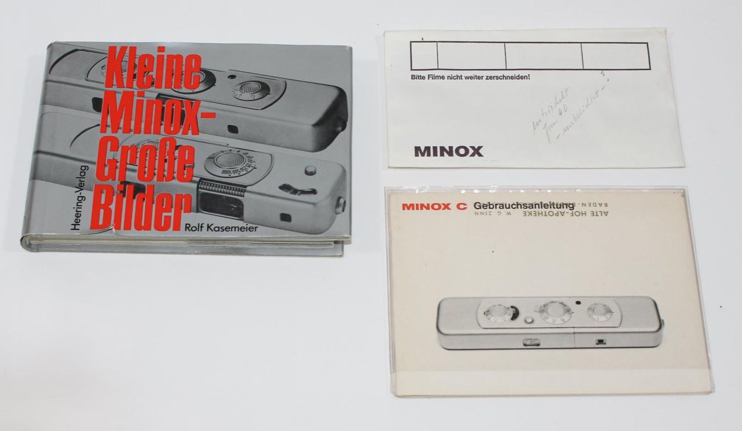 Große Abbildung Nr.3: 124-1998 Minox C: (Varia, Optik, Kamera)