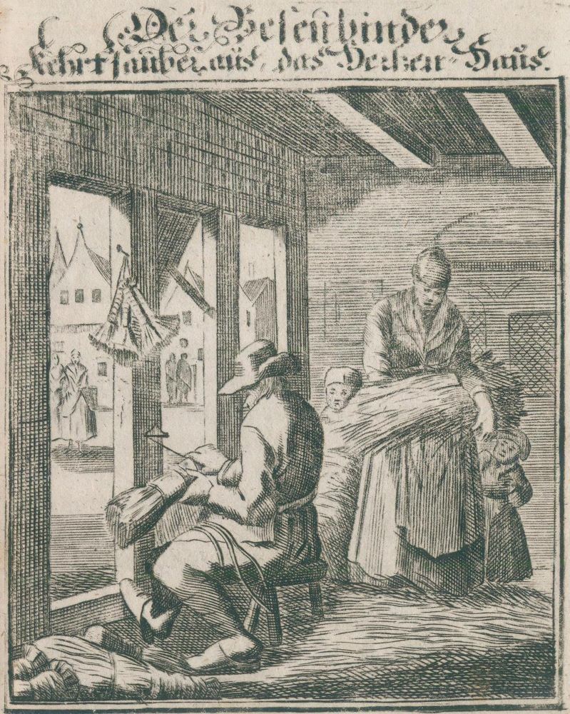 Große Abbildung Nr.2: 124-2 Abraham a Santa Clara (d.i. U.Megerle).: (Alte Drucke, Handschriften und Theologie)