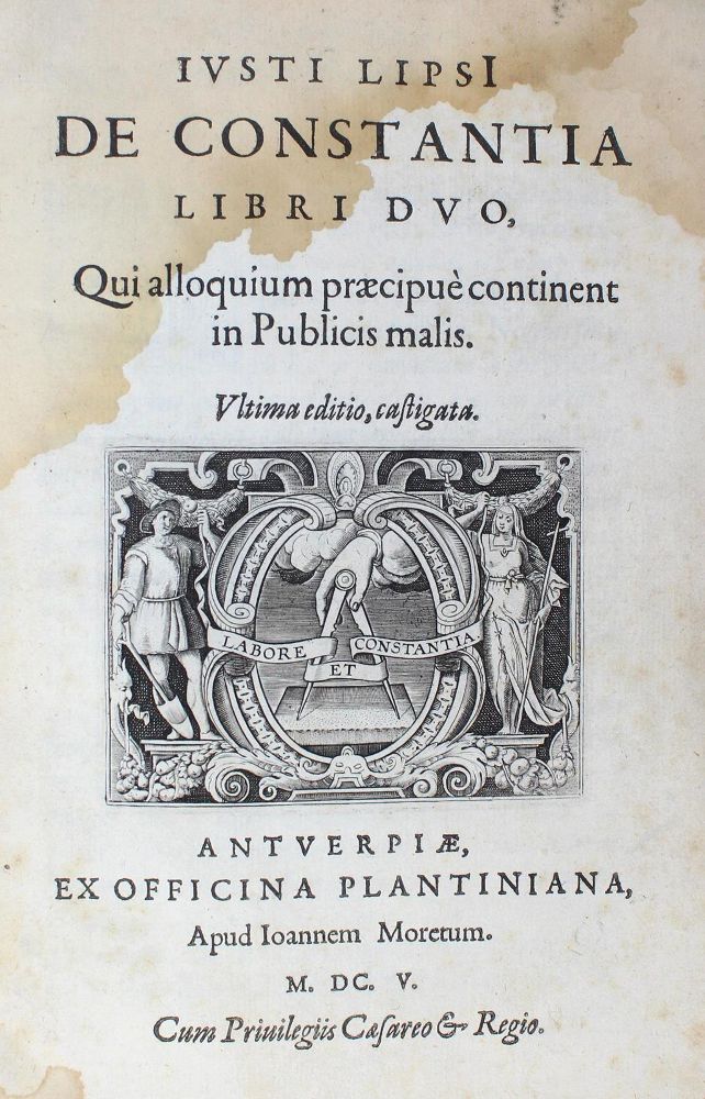 Große Abbildung Nr.1: 124-201 Lipsius,J.: (Alte Drucke, Handschriften und Theologie)