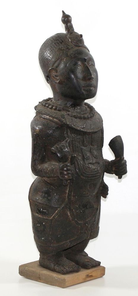 Große Abbildung Nr.2: 124-2020 Benin Bronze.: (Afrika)