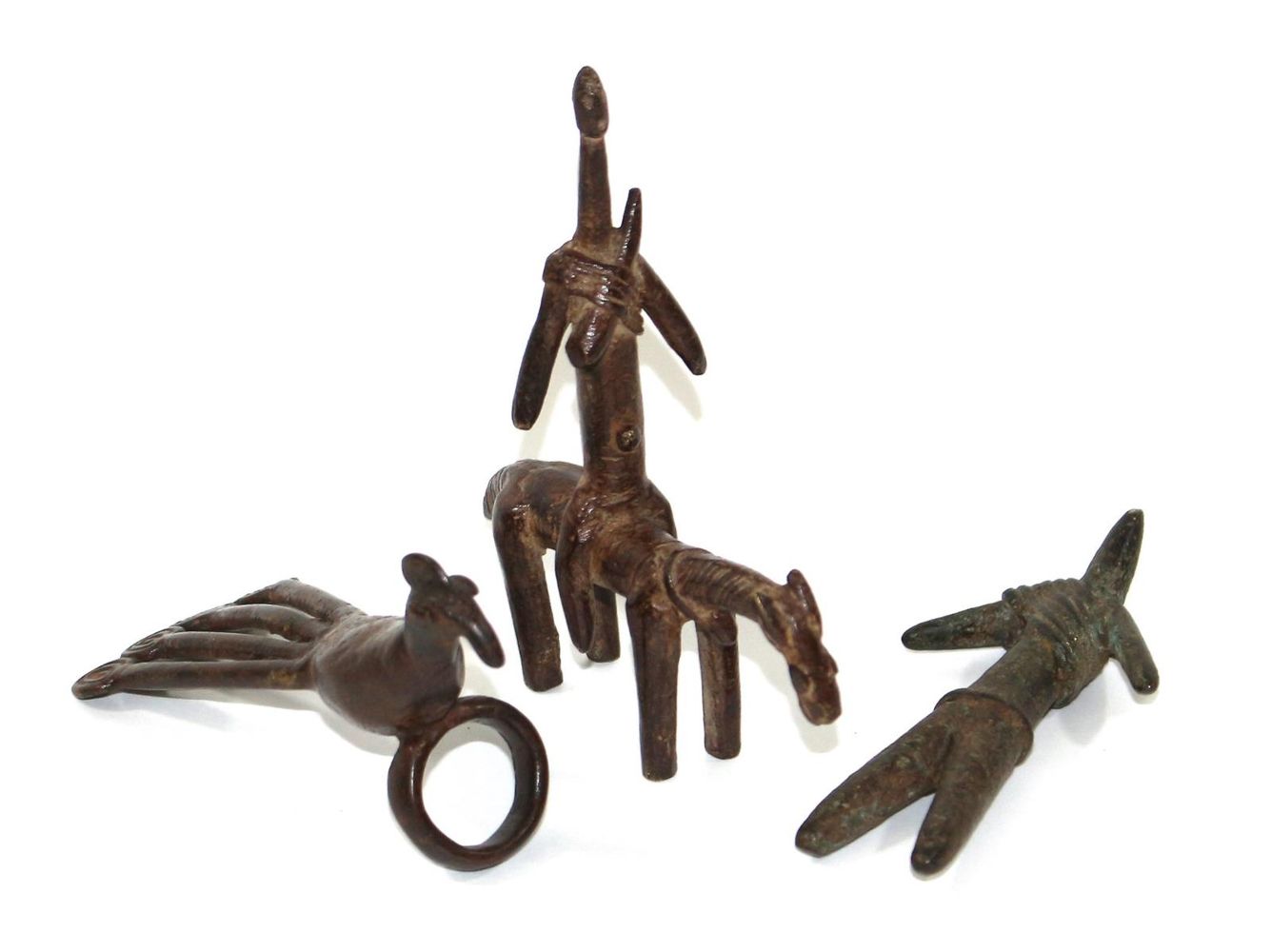 Große Abbildung Nr.1: 124-2024 Dogon Mali Bronze.: (Afrika)