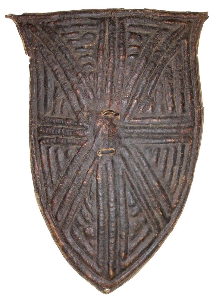 Große Abbildung Nr.1: 124-2039 Großer Schild der Mofu: (Afrika, Sammlung Nerlich München)