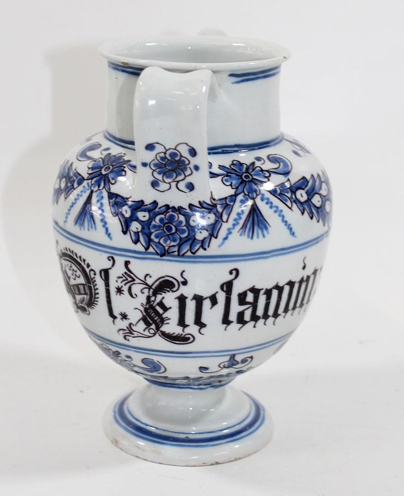 Große Abbildung Nr.2: 124-2066 Sirupkanne wohl Firenze: (Apothekenwesen, Albarello)