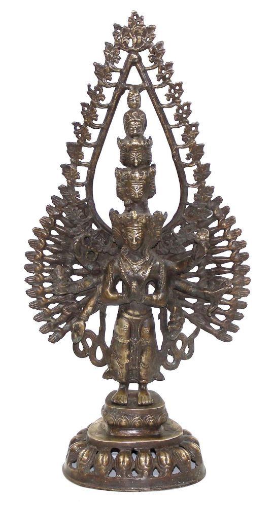 Große Abbildung Nr.1: 124-2086 Avalokiteshvara: (Asiatika)