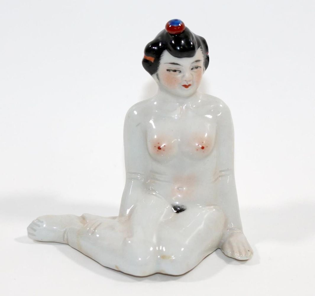 Große Abbildung Nr.1: 124-2099 China Erotika Snuff Bottle: (Asiatika)