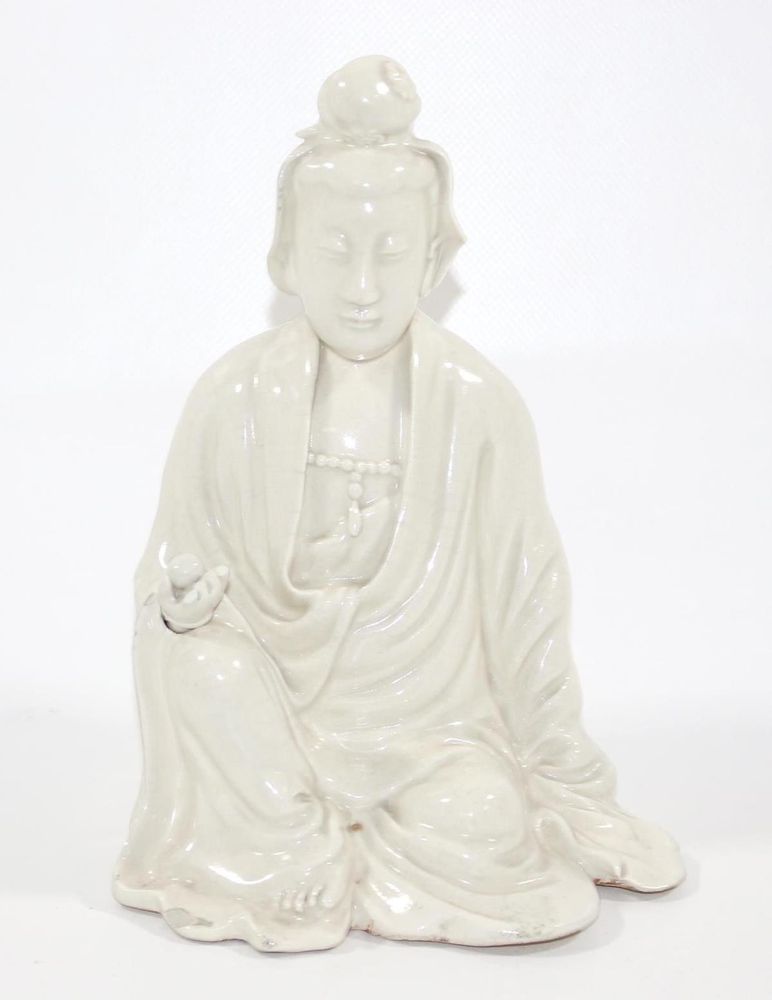 Große Abbildung Nr.1: 124-2111 Guanyin sitzend: (Asiatika)