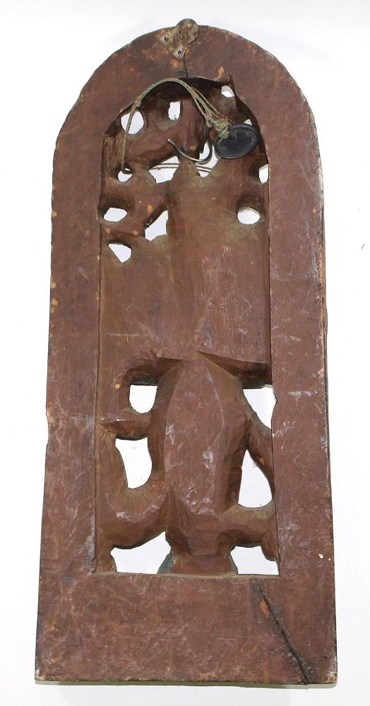 Große Abbildung Nr.2: 124-2114 Holzpanel Indien.: (Asiatika)