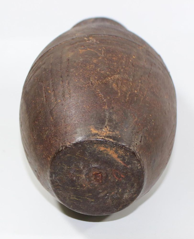 Große Abbildung Nr.3: 124-2126 Japan Eisenvase: (Asiatika)