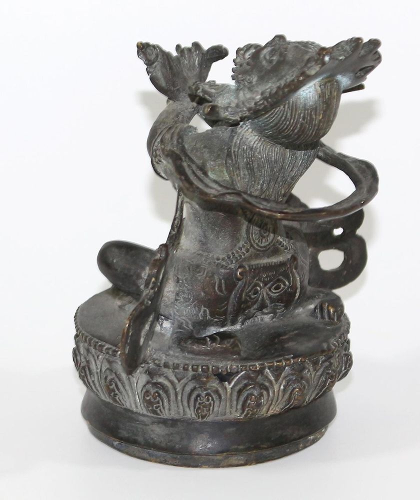Große Abbildung Nr.2: 124-2133 Mahakala sitzend.: (Asiatika)