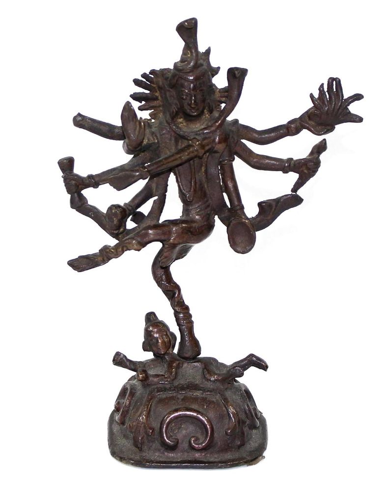 Große Abbildung Nr.1: 124-2143 Shiva Nataraja.: (Asiatika)