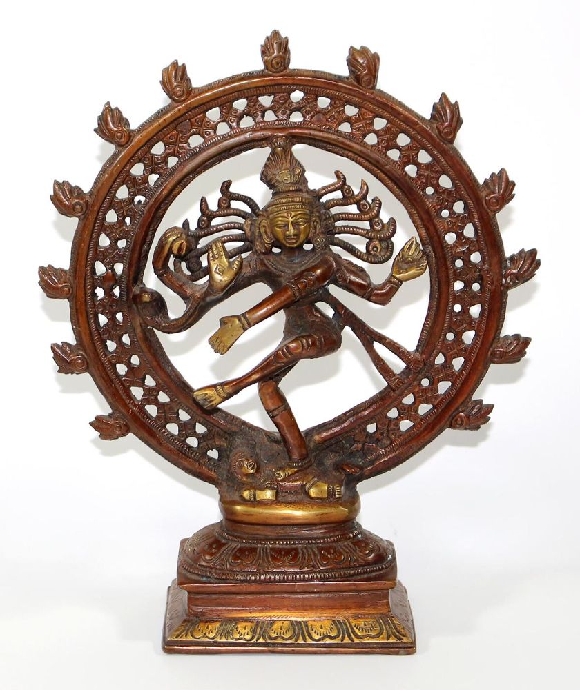 Große Abbildung Nr.1: 124-2144 Shiva Nataraja.: (Asiatika)