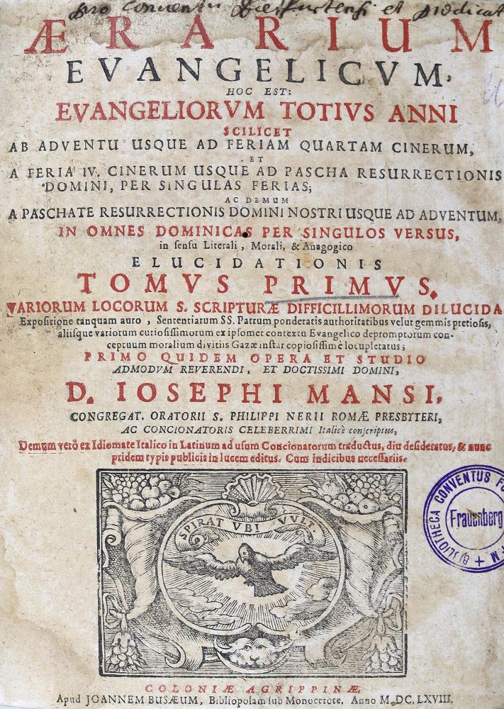 Große Abbildung Nr.1: 124-216 Mansi,J.: (Alte Drucke, Handschriften und Theologie)
