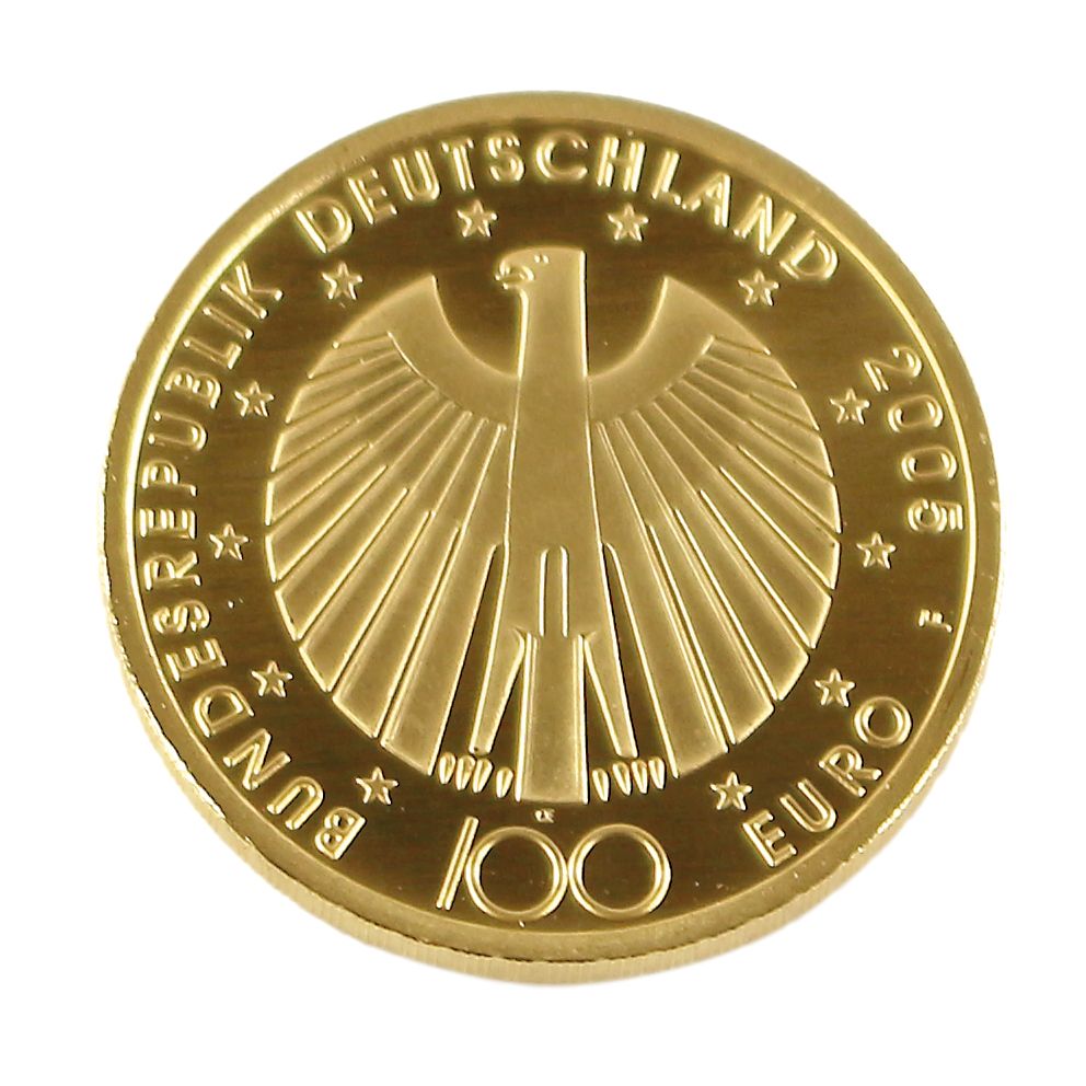Große Abbildung Nr.2: 124-2168 100 Euro Gold 2006: (Münzen und Medaillen)