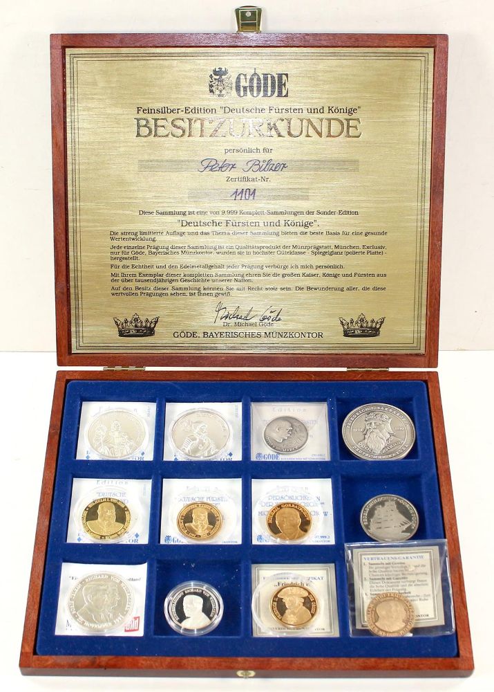 Große Abbildung Nr.4: 124-2175 Medaillensammlung: (Münzen und Medaillen)