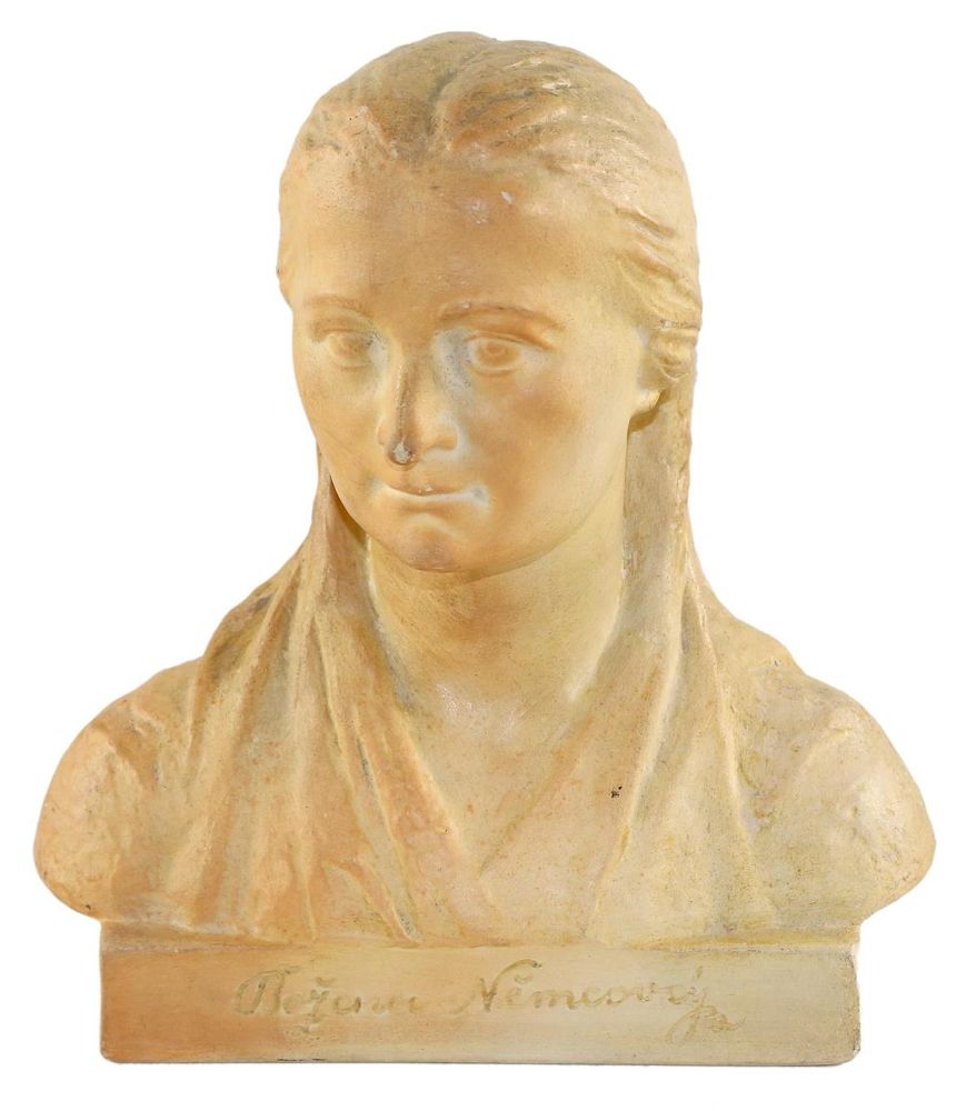 Große Abbildung Nr.1: 124-2183 Büste Bozena Nemcova: (Porzellan u. Keramik)