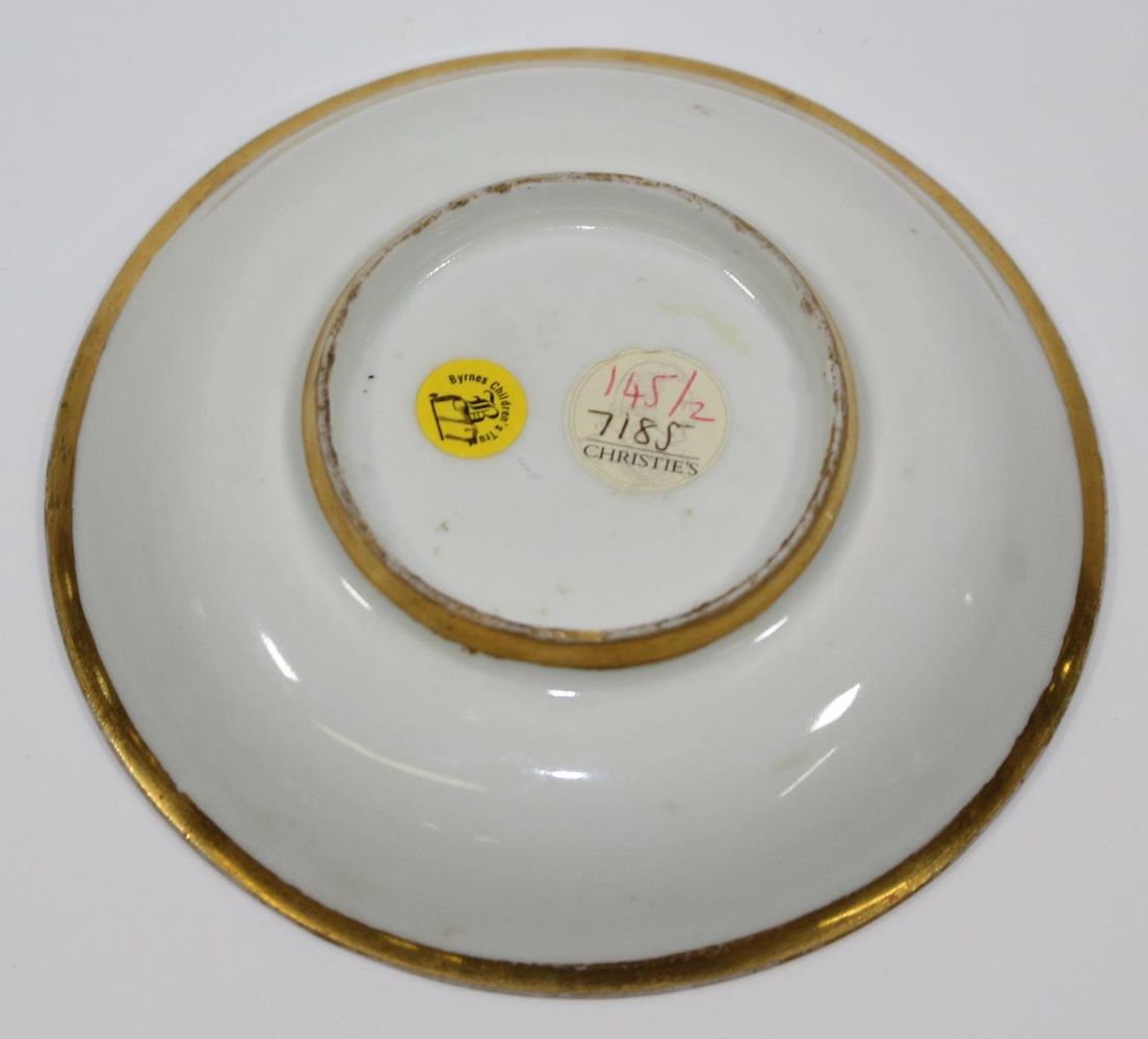 Große Abbildung Nr.3: 124-2198 Meissen Doppelhenkeltasse: (Porzellan u. Keramik, Meissen)