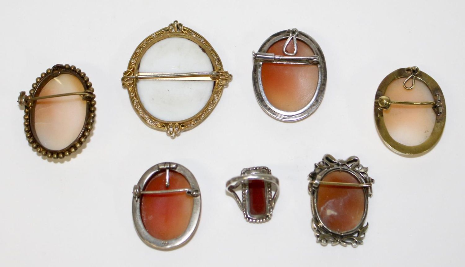 Große Abbildung Nr.2: 124-2217 Gemmen, Broschhänger.: (Schmuck, Anhänger)