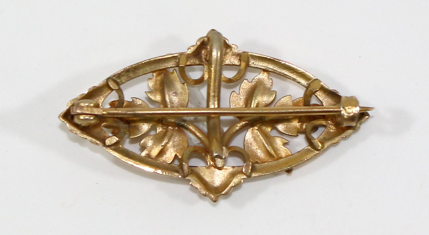 Große Abbildung Nr.2: 124-2222 Jugendstil Broschhänger: (Schmuck, Anhänger)