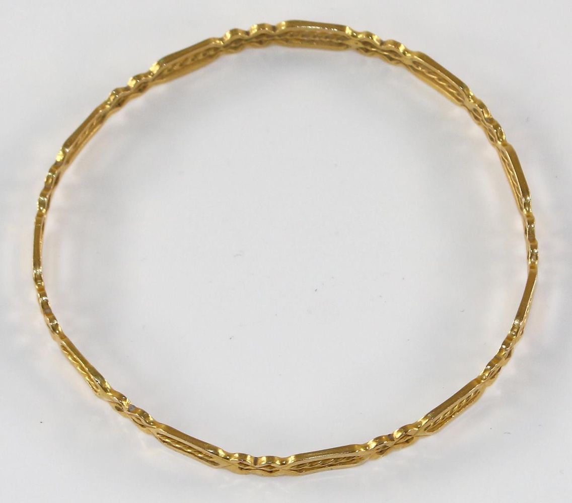 Große Abbildung Nr.2: 124-2229 Armreif GG.: (Schmuck, Armreifen)