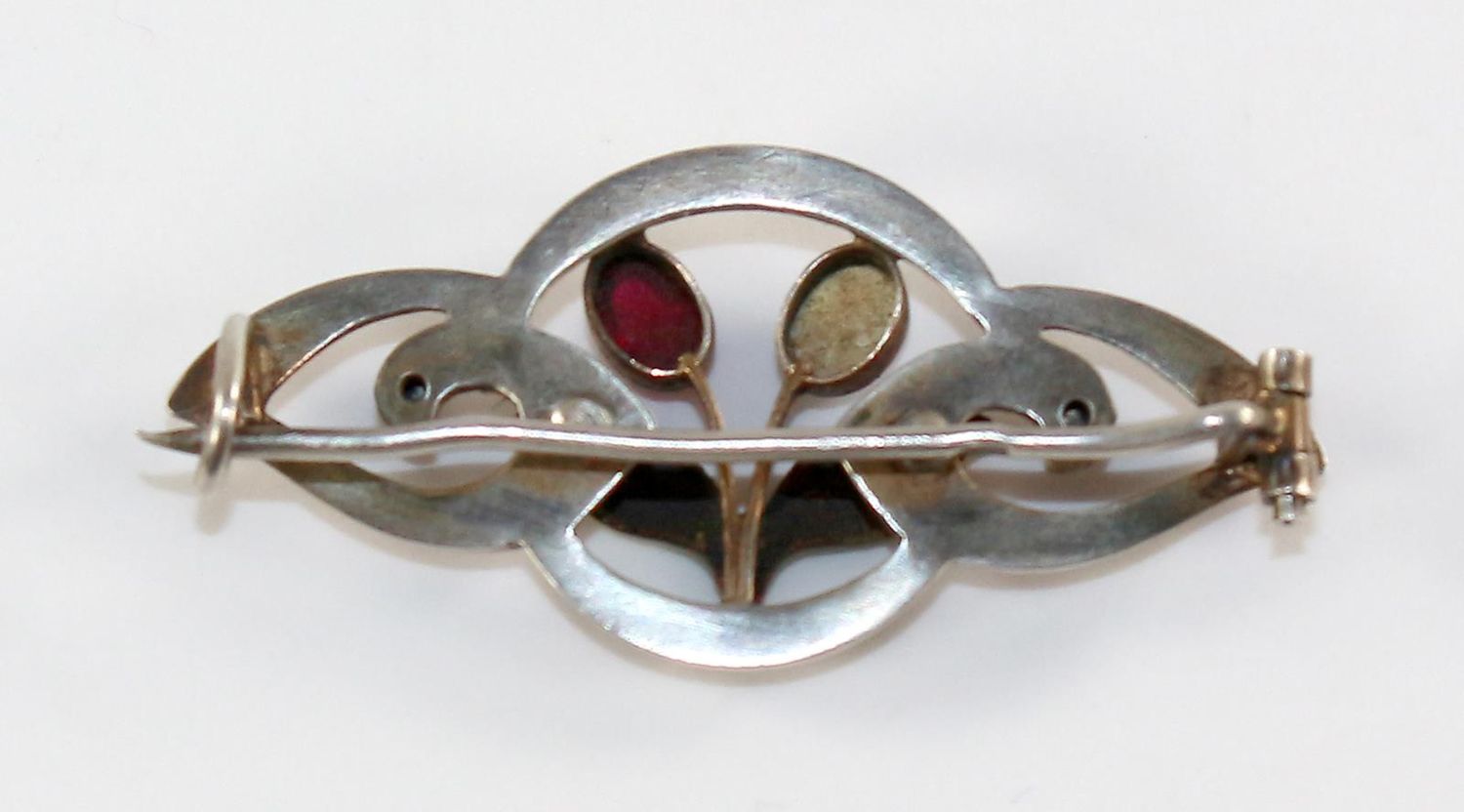 Große Abbildung Nr.2: 124-2248 Linz Jugendstilbrosche: (Schmuck, Broschen)