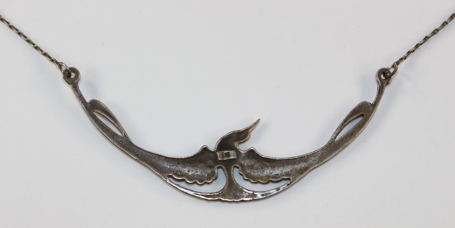 Große Abbildung Nr.2: 124-2258 Jugenstilcollier Pforzheim: (Schmuck, Colliers)