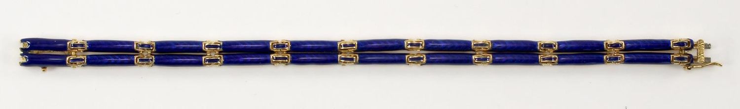 Große Abbildung Nr.2: 124-2265 Italienisches Armband 750 GG: (Schmuck, DRC Pforzheim)