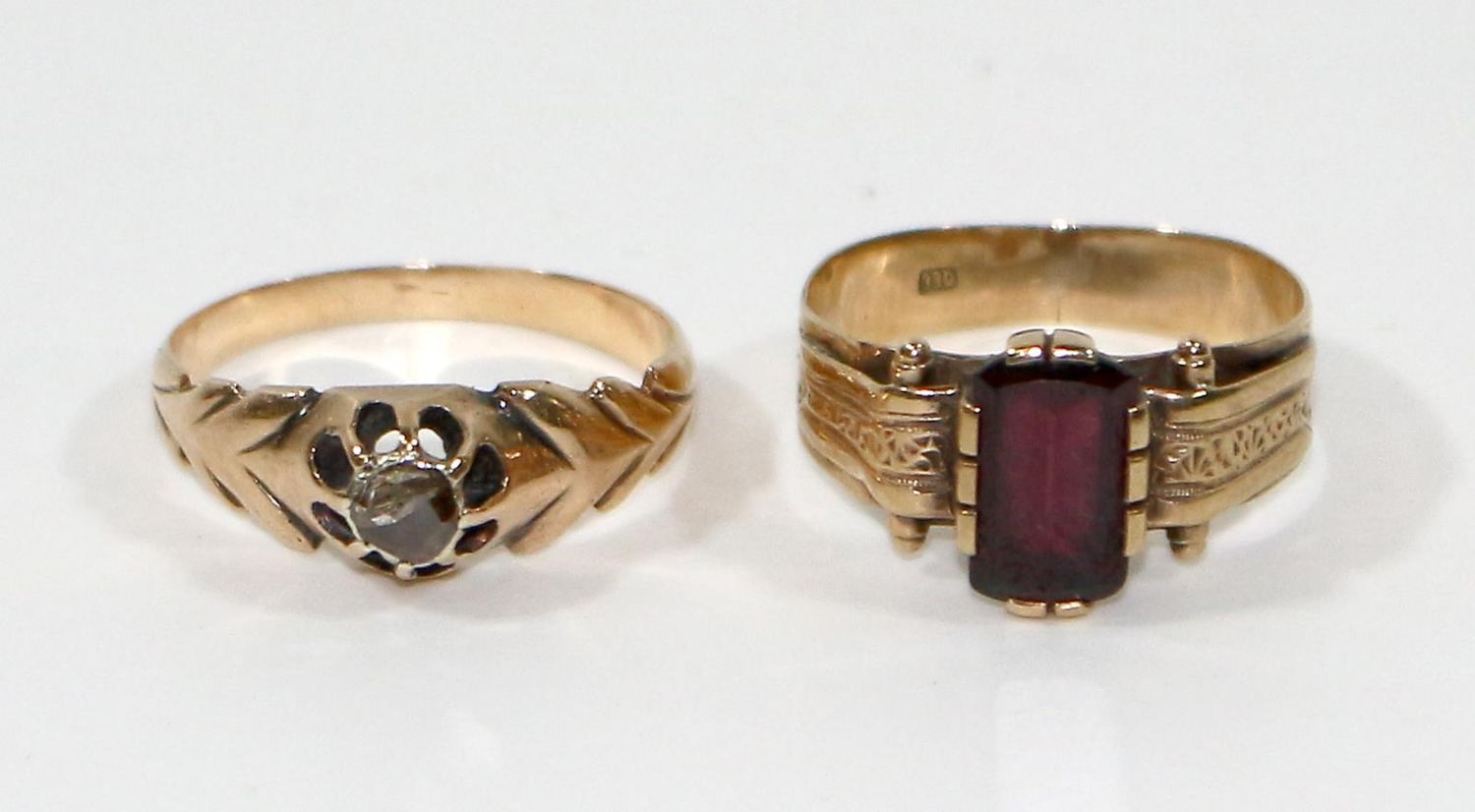 Große Abbildung Nr.1: 124-2271 Historische Ringe: (Schmuck)