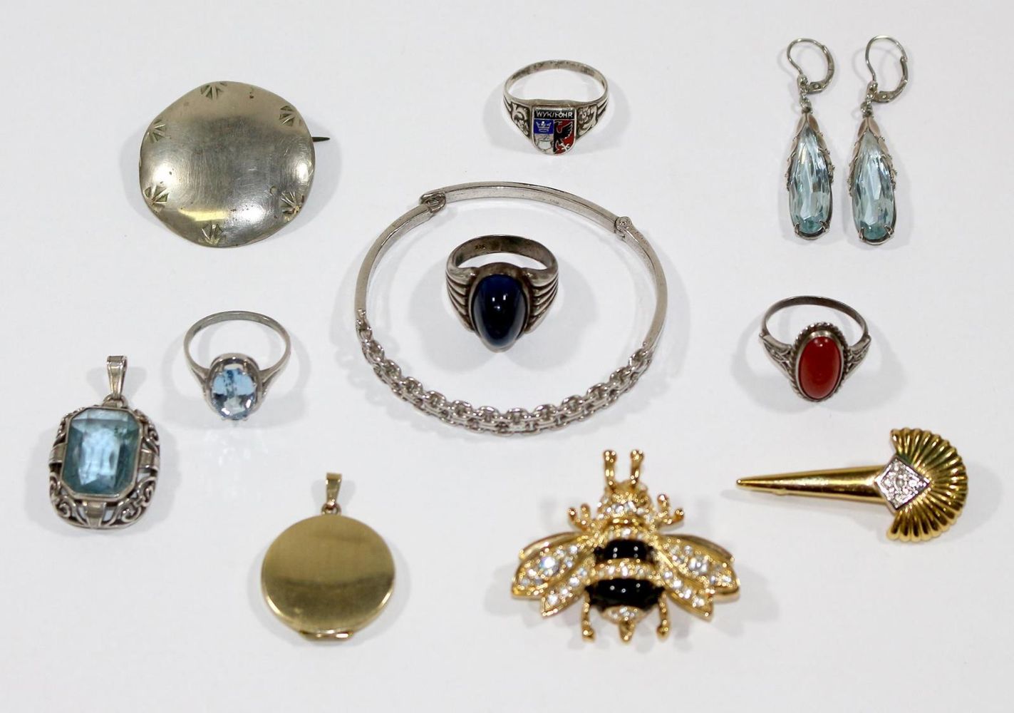 Große Abbildung Nr.1: 124-2284 Art Deco u.: (Schmuck, Sammlungen)