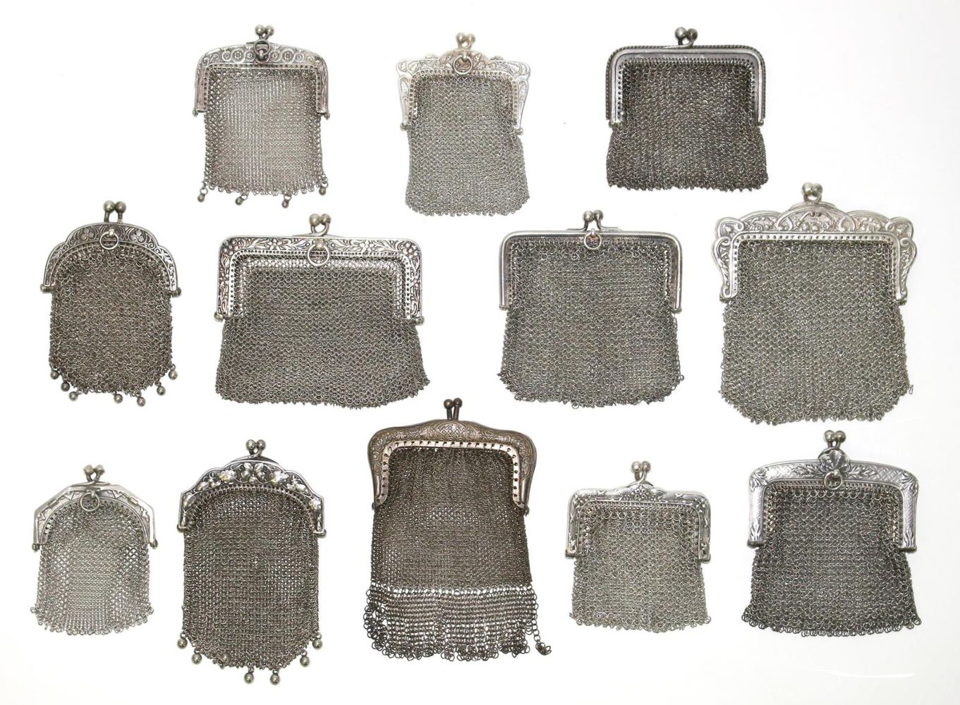 Große Abbildung Nr.1: 124-2296 Geldbörsen Silber Frankreich: (Silber)