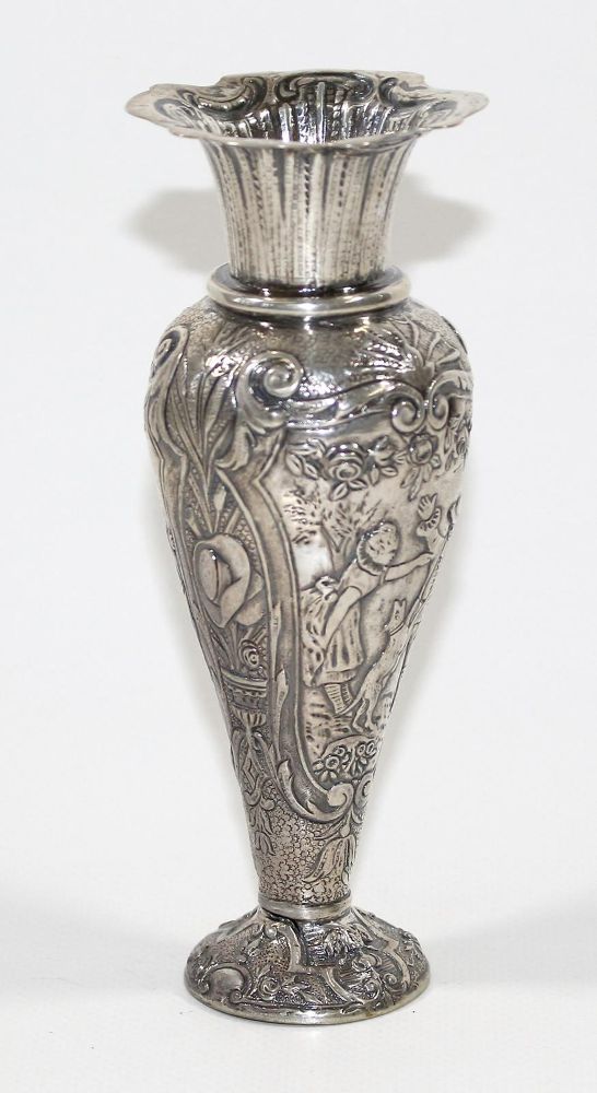 Große Abbildung Nr.1: 124-2310 Silbervase Niederlanden: (Silber)
