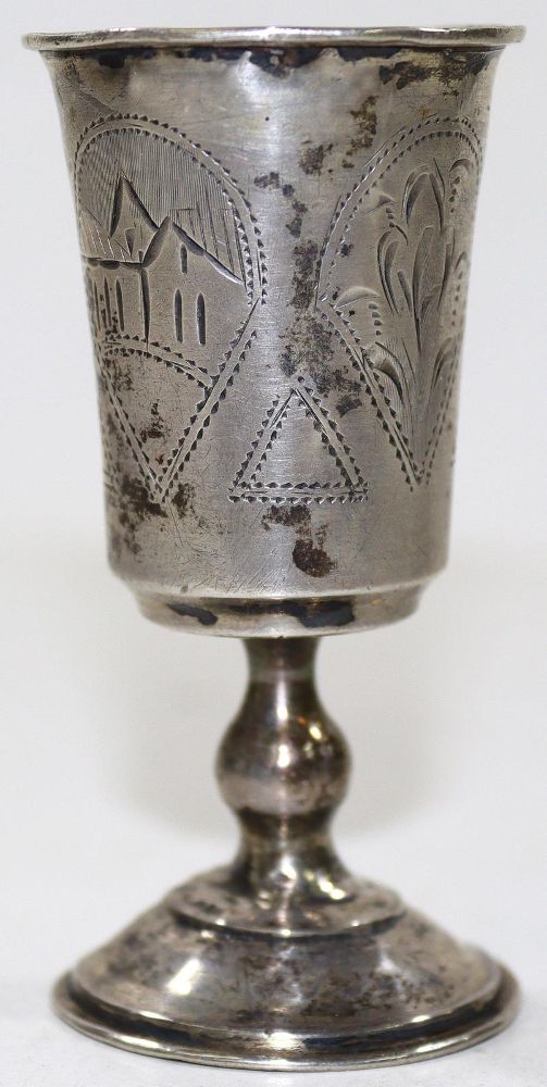 Große Abbildung Nr.1: 124-2317 Vodkabecher des Anatoli: (Silber)