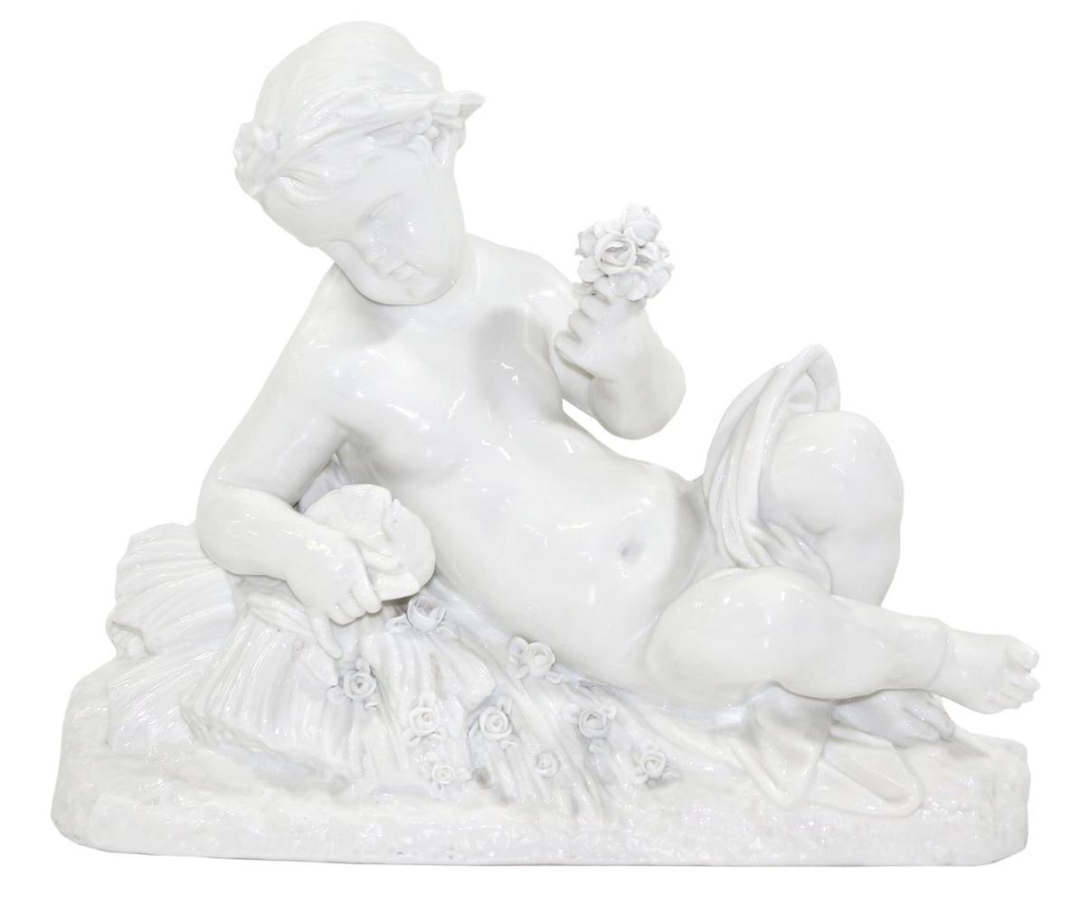 Große Abbildung Nr.1: 124-2329 Putto: (Skulpturen - Plastiken)