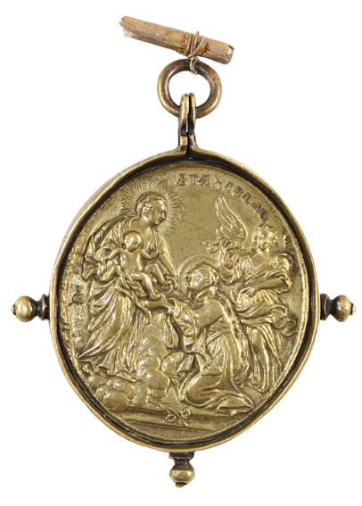 Große Abbildung Nr.9: 124-2354 Madonna von Tschenstochau,: (Vokskunst, Skulpturen - Plastiken)