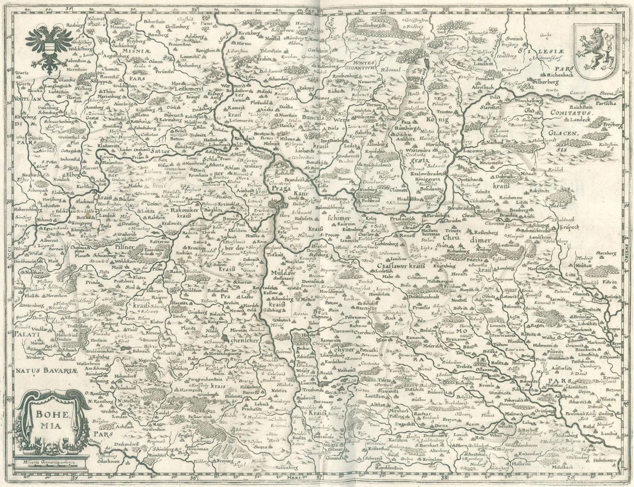 Große Abbildung Nr.3: 124-237 Zeiller,M.: (Merian, Österreich)