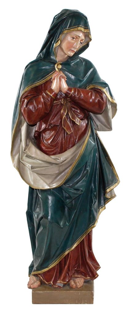 Große Abbildung Nr.1: 124-2379 Süddeutscher Bildhauer.: (Volkskunst, Religiöse Volkskunst)